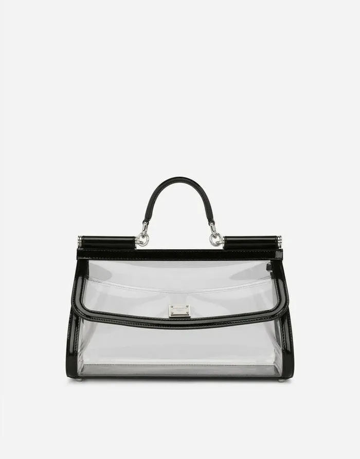 Dolce and Gabbana Handbags Women KIM DOLCEandGABBANA Elongated Sicily Handbag Black