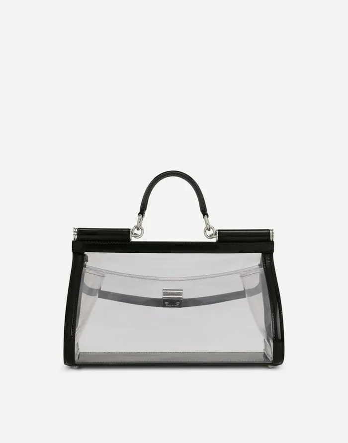 Dolce and Gabbana Handbags Women KIM DOLCEandGABBANA Elongated Sicily Handbag Black Dolce and Gabbana Handbags Women KIM DOLCEandGABBANA Elongated Sicily Handbag Black