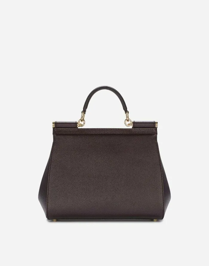Dolce and Gabbana Handbags Women Large Sicily Handbag Bordeaux Dolce and Gabbana Handbags Women Large Sicily Handbag Bordeaux