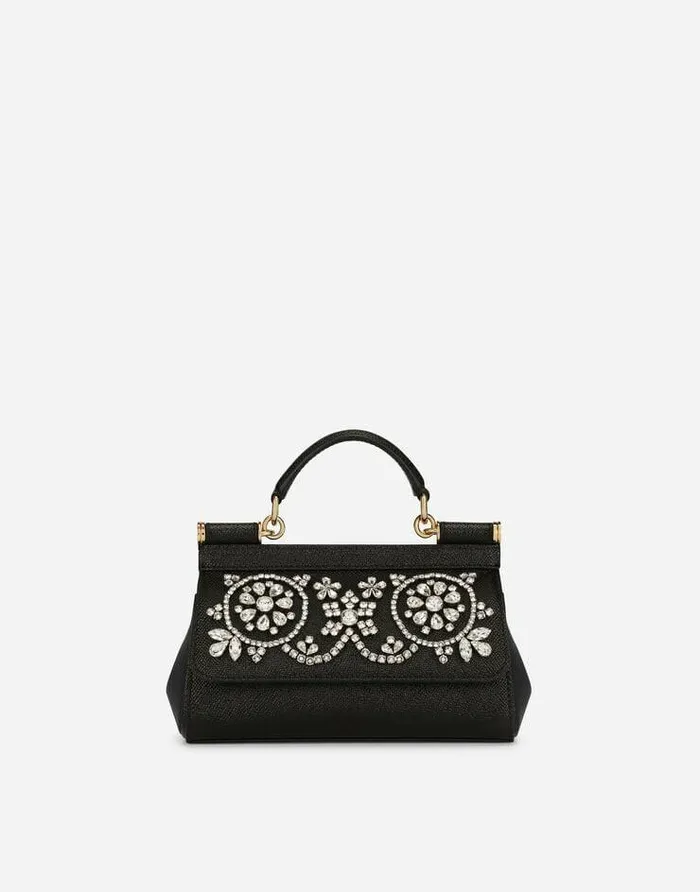 Dolce and Gabbana Handbags Women Small Sicily Handbag Multicolor