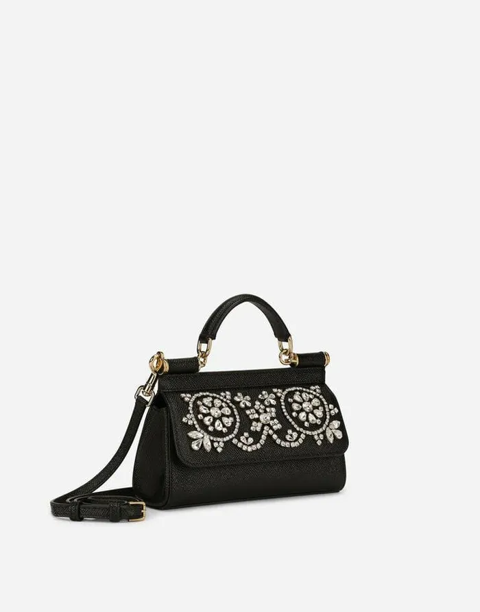 Dolce and Gabbana Handbags Women Small Sicily Handbag Multicolor