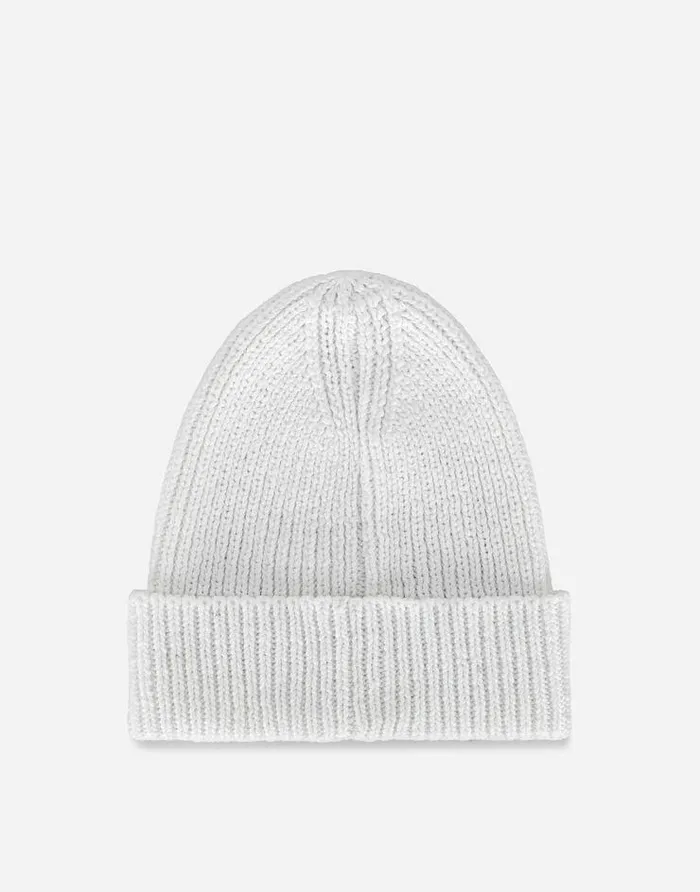 Dolce and Gabbana Hats And Gloves Men Knit Cotton Hat With DG Patch Multicolor