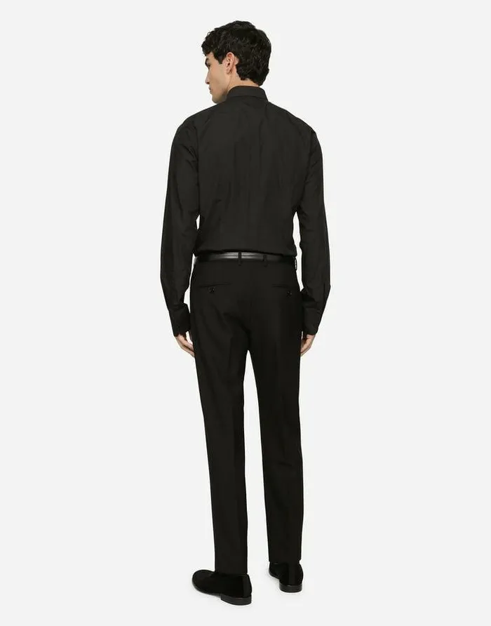 Dolce and Gabbana Shirts Men Cotton Goldfit Tuxedo Shirt Multicolor Dolce and Gabbana Shirts Men Cotton Goldfit Tuxedo Shirt Multicolor