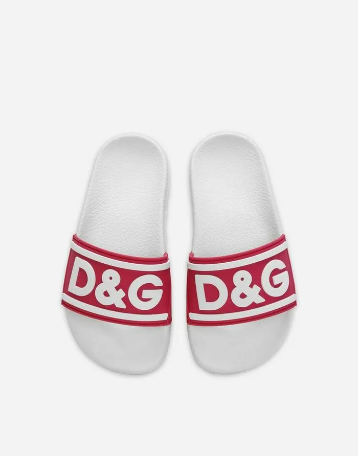 Dolce and Gabbana Shoes 2438 Children Rubber Beachwear Sliders Multicolor Dolce and Gabbana Shoes 2438 Children Rubber Beachwear Sliders Multicolor