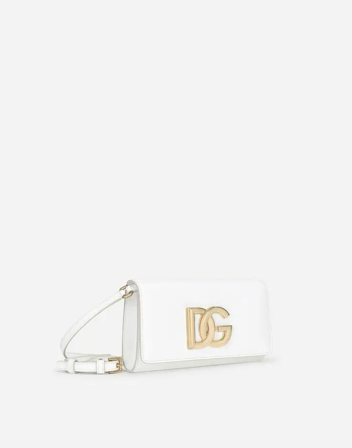 Dolce and Gabbana Shoulder And Crossbody Bags Women Calfskin 35 Clutch White Dolce and Gabbana Shoulder And Crossbody Bags Women Calfskin 35 Clutch White