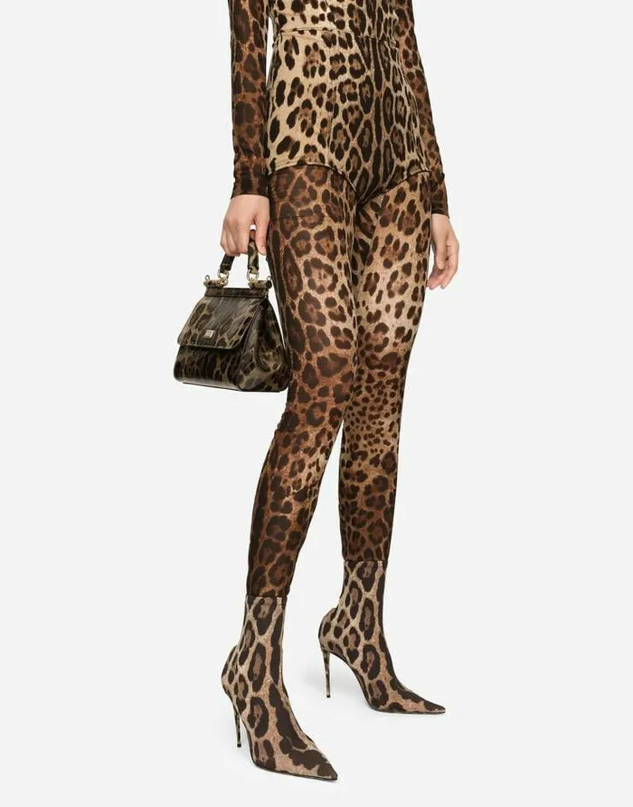 Dolce and Gabbana Shoulder And Crossbody Bags Women KIM DOLCEandGABBANA Medium Sicily Handbag Animal Print