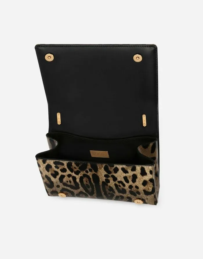 Dolce and Gabbana Shoulder And Crossbody Bags Women Medium DG Girls Shoulder Bag Animal Print Dolce and Gabbana Shoulder And Crossbody Bags Women Medium DG Girls Shoulder Bag Animal Print