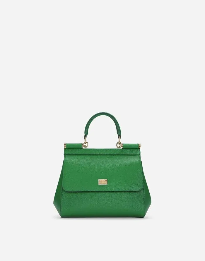 Dolce and Gabbana Shoulder And Crossbody Bags Women Medium Sicily Handbag Green Dolce and Gabbana Shoulder And Crossbody Bags Women Medium Sicily Handbag Green