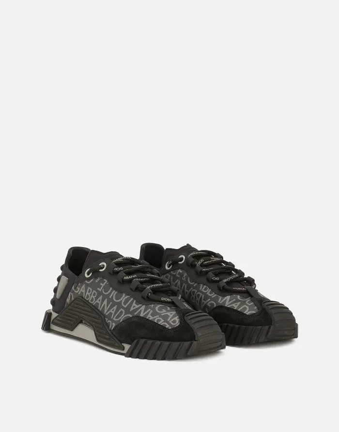 Dolce and Gabbana Sneakers Men Coated Jacquard NS1 Sneakers Multicolor Dolce and Gabbana Sneakers Men Coated Jacquard NS1 Sneakers Multicolor