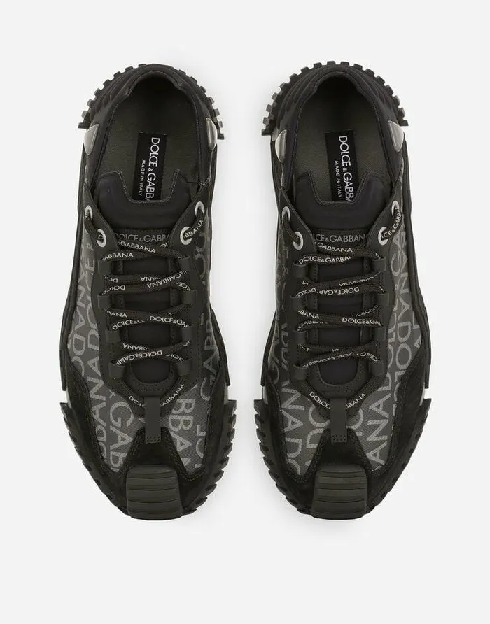 Dolce and Gabbana Sneakers Men Coated Jacquard NS1 Sneakers Multicolor Dolce and Gabbana Sneakers Men Coated Jacquard NS1 Sneakers Multicolor