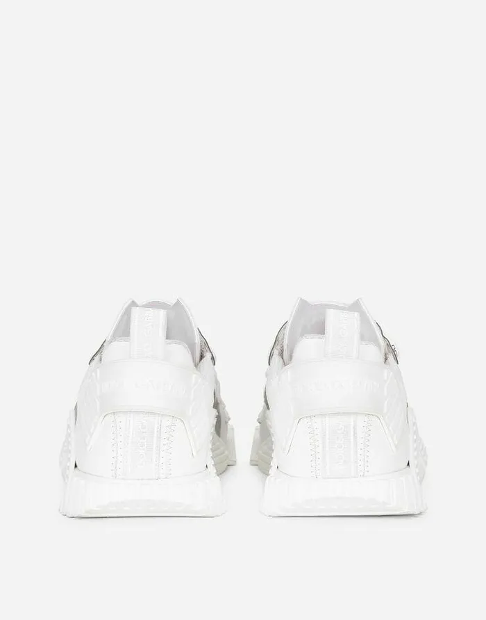 Dolce and Gabbana Sneakers Men Mixedmaterial NS1 Sneakers White Dolce and Gabbana Sneakers Men Mixedmaterial NS1 Sneakers White
