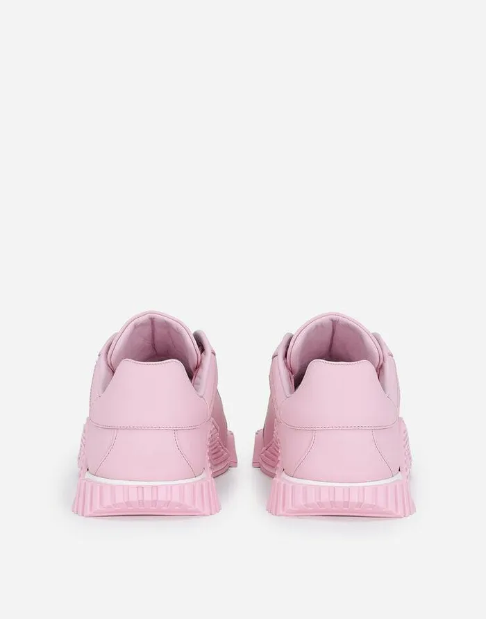 Dolce and Gabbana Sneakers Women Calfskin NS1 Sneakers With DG Logo Pink Dolce and Gabbana Sneakers Women Calfskin NS1 Sneakers With DG Logo Pink