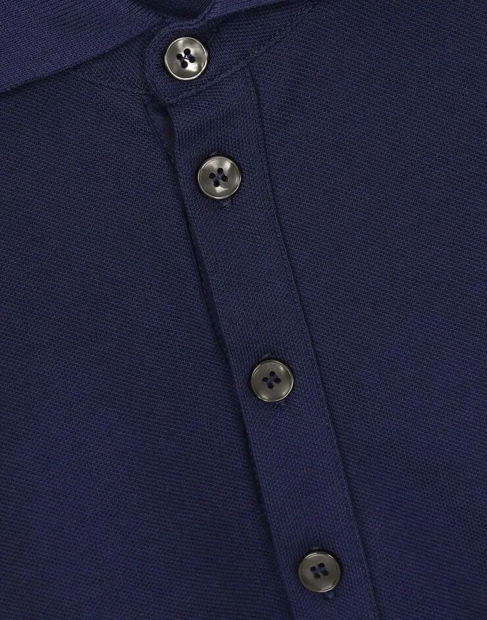 Dolce and Gabbana TShirts And Polos Men Cotton Piqu Poloshirt With Embroidery Blue Dolce and Gabbana TShirts And Polos Men Cotton Piqu Poloshirt With Embroidery Blue