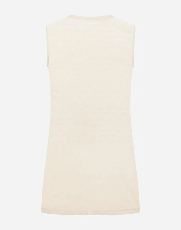 Dolce and Gabbana Underwear Women Jacquard Tulle Tank Top Pale Pink Dolce and Gabbana Underwear Women Jacquard Tulle Tank Top Pale Pink