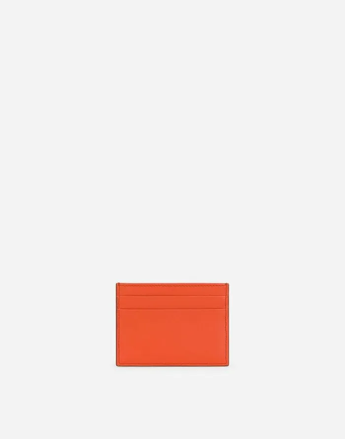 Dolce and Gabbana Wallets And Small Leather Goods Women DG Logo Card Holder Orange Dolce and Gabbana Wallets And Small Leather Goods Women DG Logo Card Holder Orange