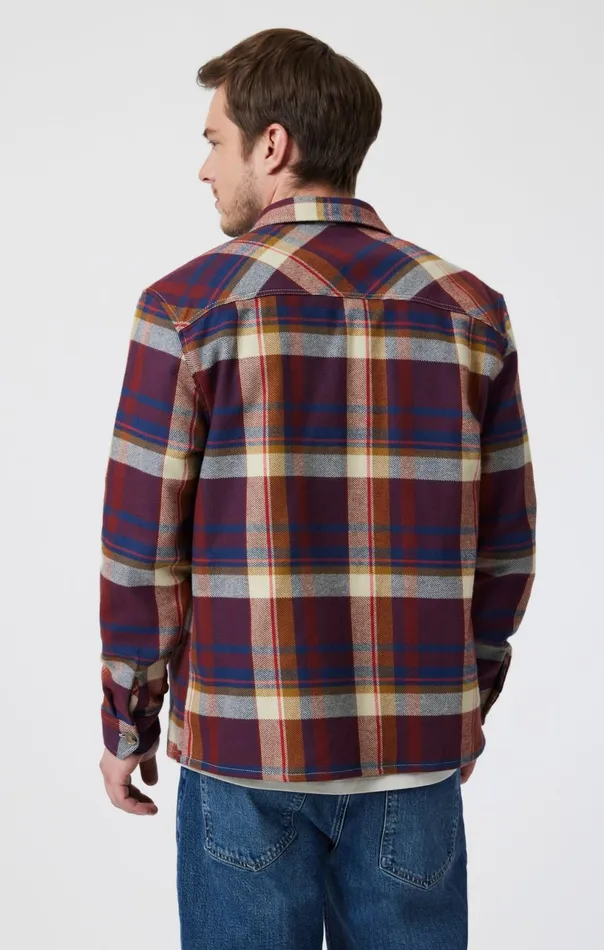 Double Pocket Check Shirt In Paprika Check Men Mavi Jeans Shirts Double Pocket Check Shirt In Paprika Check Men Mavi Jeans Shirts