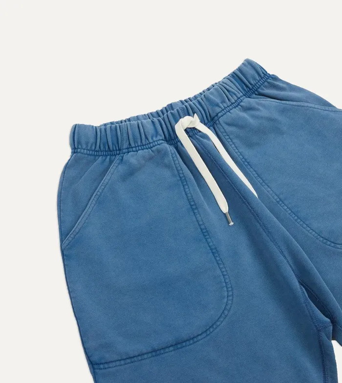 Drake039s Indigo Cotton Jogging Shorts 8211 Clothing