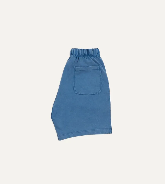 Drake039s Indigo Cotton Jogging Shorts 8211 Clothing