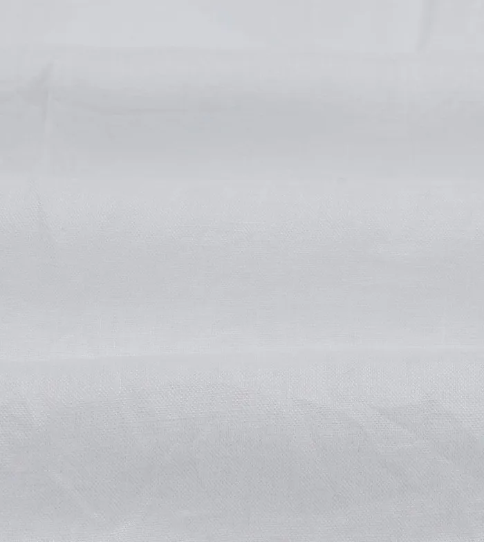 Drake039s White Linen Mandarin Collar Popover Shirt 8211 Shirts