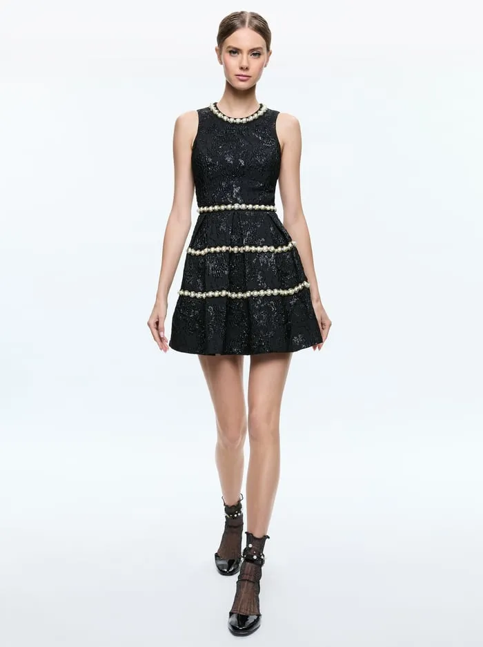 Dresses Women Alice Olivia Alistair Mini Gown Black