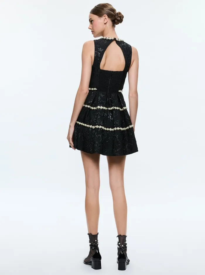 Dresses Women Alice Olivia Alistair Mini Gown Black