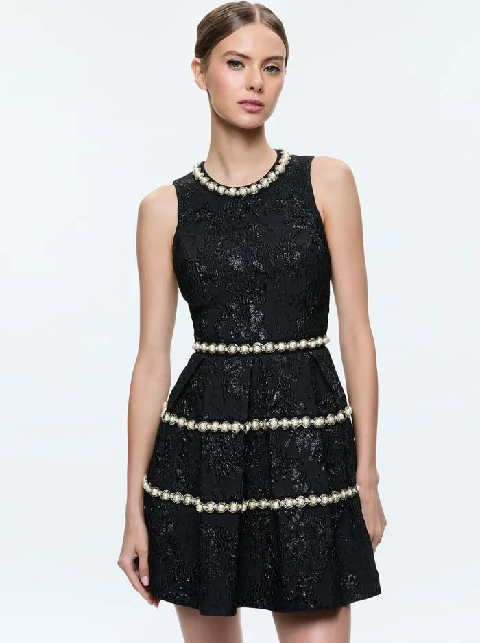 Dresses Women Alice Olivia Alistair Mini Gown Black