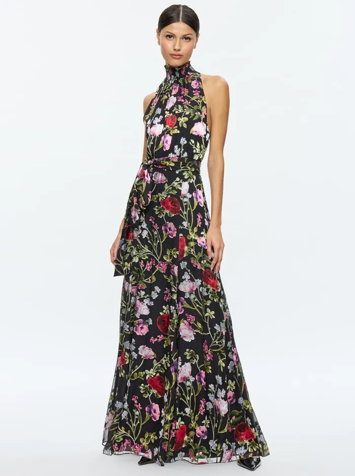 Dresses Women Alice Olivia Dita Maxi Dress Floral Dreams