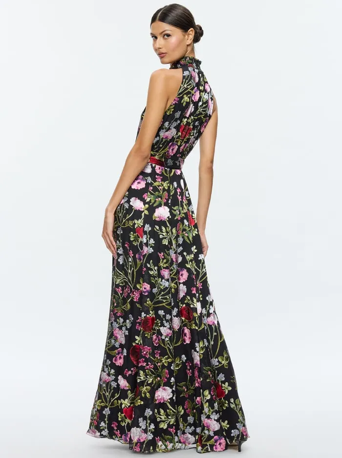 Dresses Women Alice Olivia Dita Maxi Dress Floral Dreams