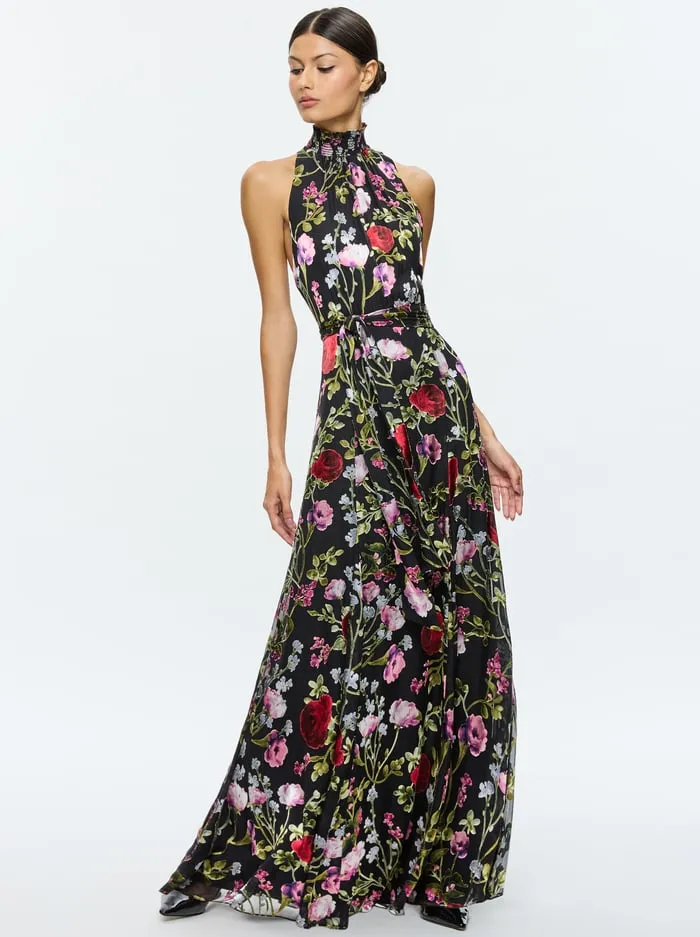 Dresses Women Alice Olivia Dita Maxi Dress Floral Dreams