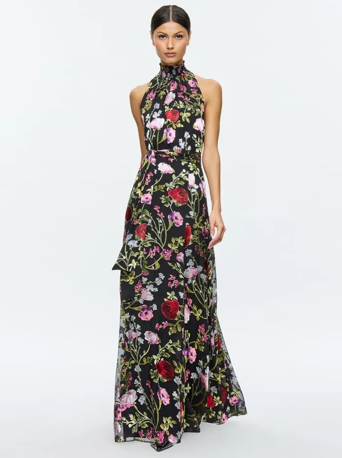 Dresses Women Alice Olivia Dita Maxi Dress Floral Dreams