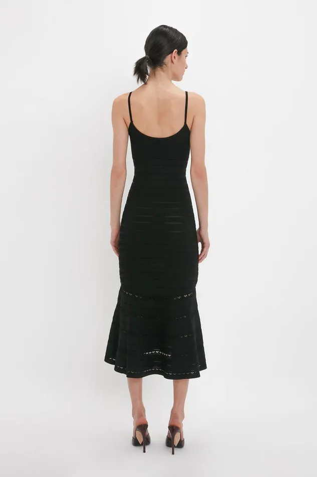 Dresses Women Victoria Beckham CutOut Detail Cami Dress In Black
