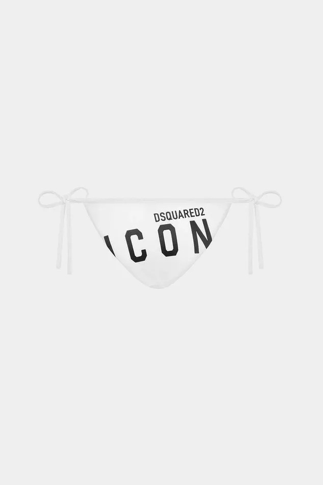 Dsquared2 Beachwear Be Icon Bikini Brief White 8211 Women