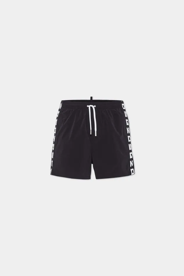 Dsquared2 Beachwear Dsq2 Swim Boxer Midi Black 8211 Men