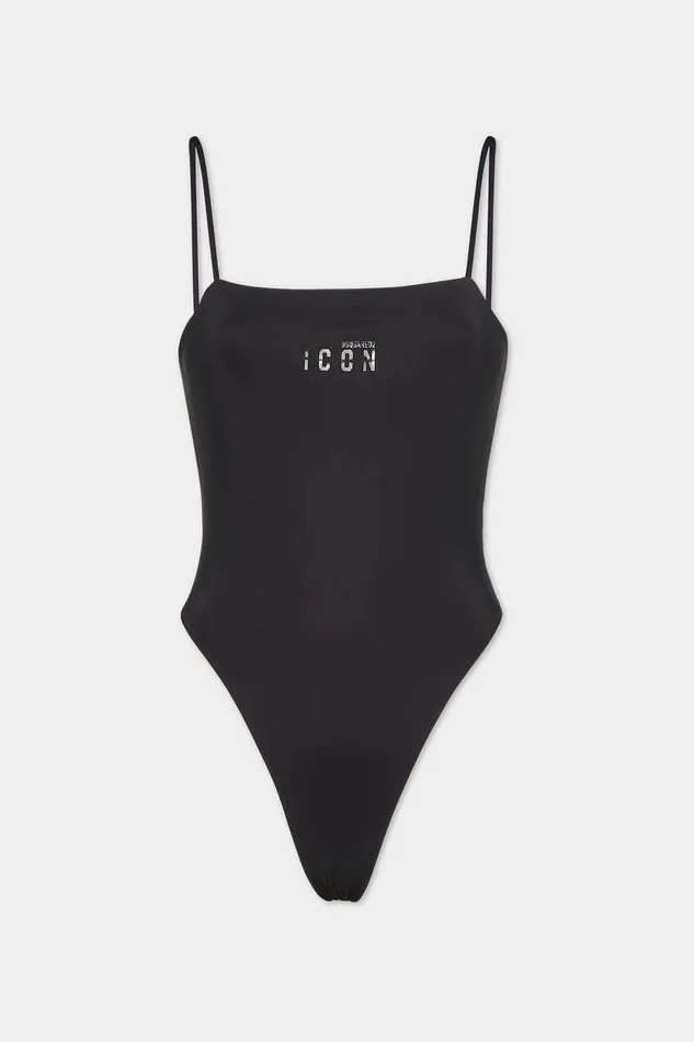 Dsquared2 Beachwear Icon One Piece Black 8211 Women