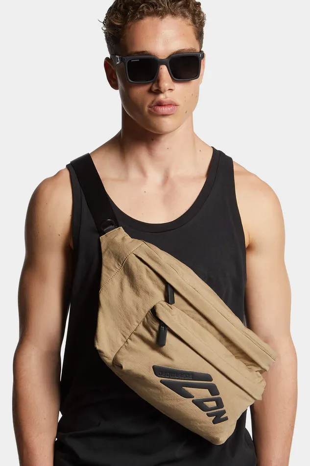 Dsquared2 Bum Bags Icon New Generation Belt Bag Khakiblack 8211 Men