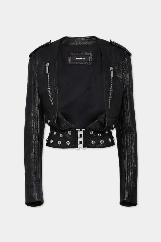 Dsquared2 Coats and Outerwear Ombree Kiodo Jacket Black 8211 Women
