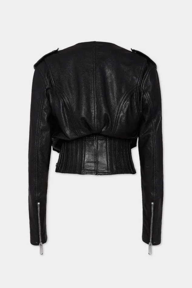 Dsquared2 Coats and Outerwear Ombree Kiodo Jacket Black 8211 Women
