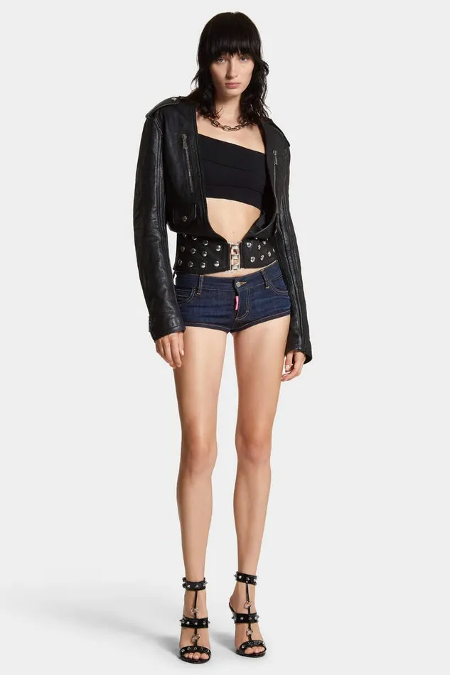 Dsquared2 Coats and Outerwear Ombree Kiodo Jacket Black 8211 Women