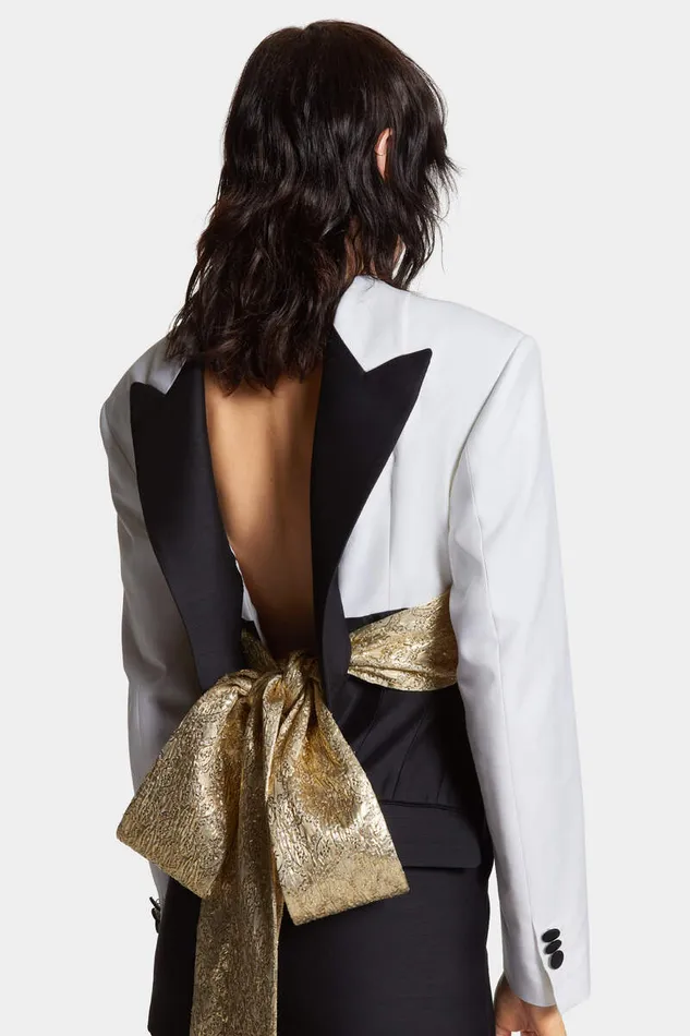 Dsquared2 Dresses and Jumpsuits Statement Dean Jacket Dress White 8211 Women