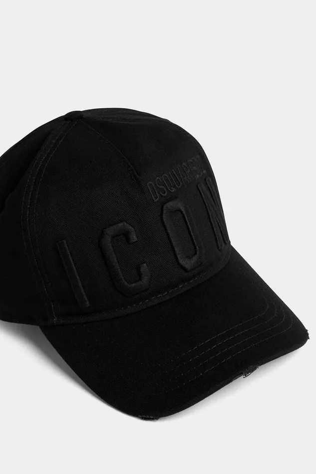 Dsquared2 Headwear Icon Baseball Cap Blackblack 8211 MenWomen
