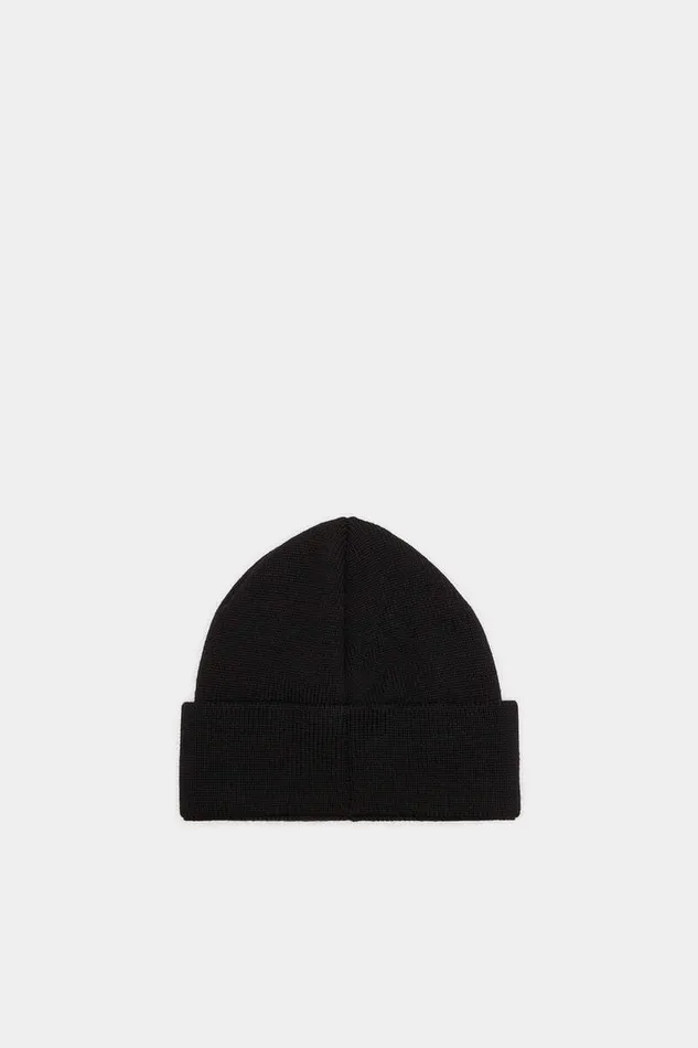 Dsquared2 Headwear Knit Beanie Black 8211 Men