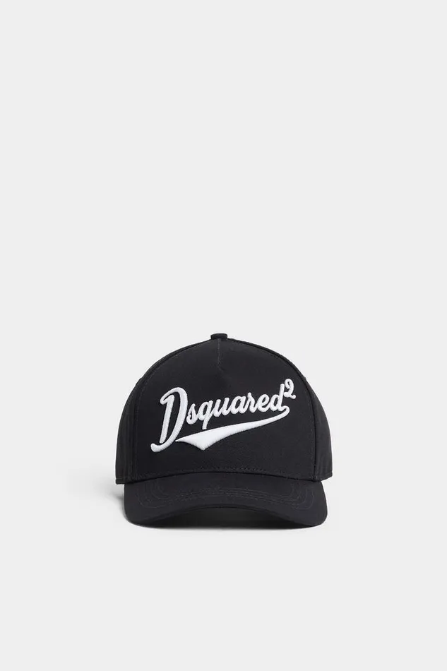 Dsquared2 Headwear Logo Embroidered Baseball Cap Black 8211 Men