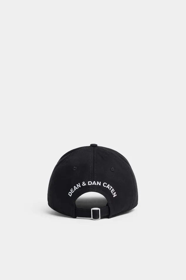 Dsquared2 Headwear Logo Embroidered Baseball Cap Black 8211 Men