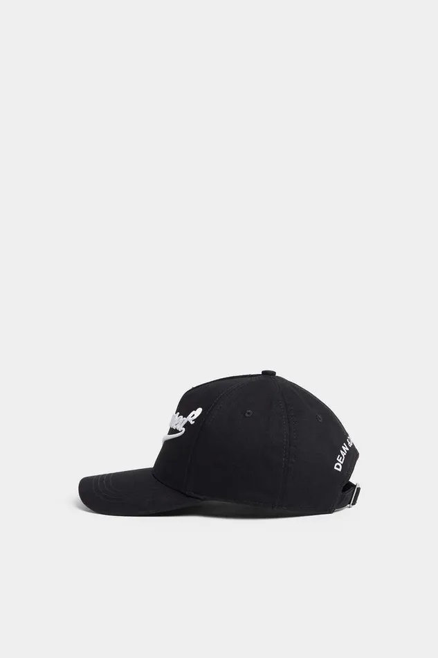 Dsquared2 Headwear Logo Embroidered Baseball Cap Black 8211 Men