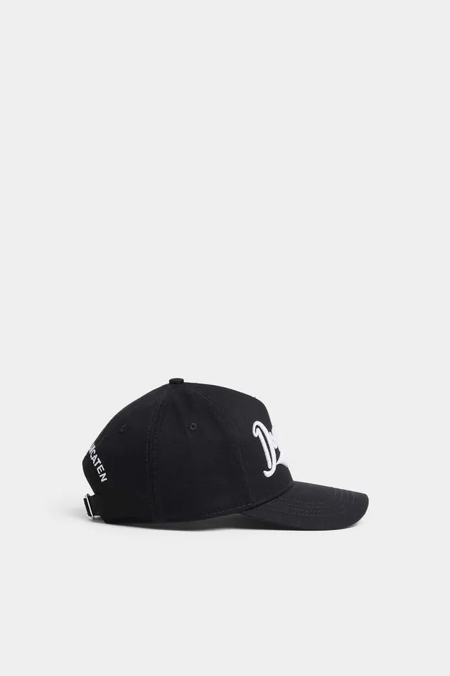 Dsquared2 Headwear Logo Embroidered Baseball Cap Black 8211 Men