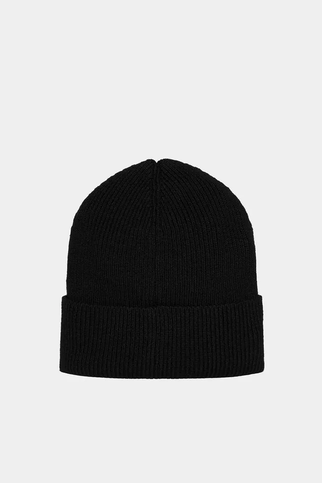 Dsquared2 Headwear Logo Knit Beanie Black 8211 MenWomen