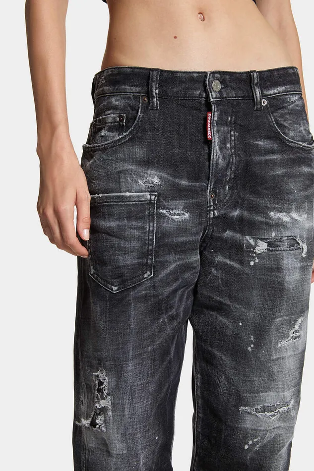 Dsquared2 Jeans Black Rocky Mountains Wash Kawaii Jeans 8211 Women