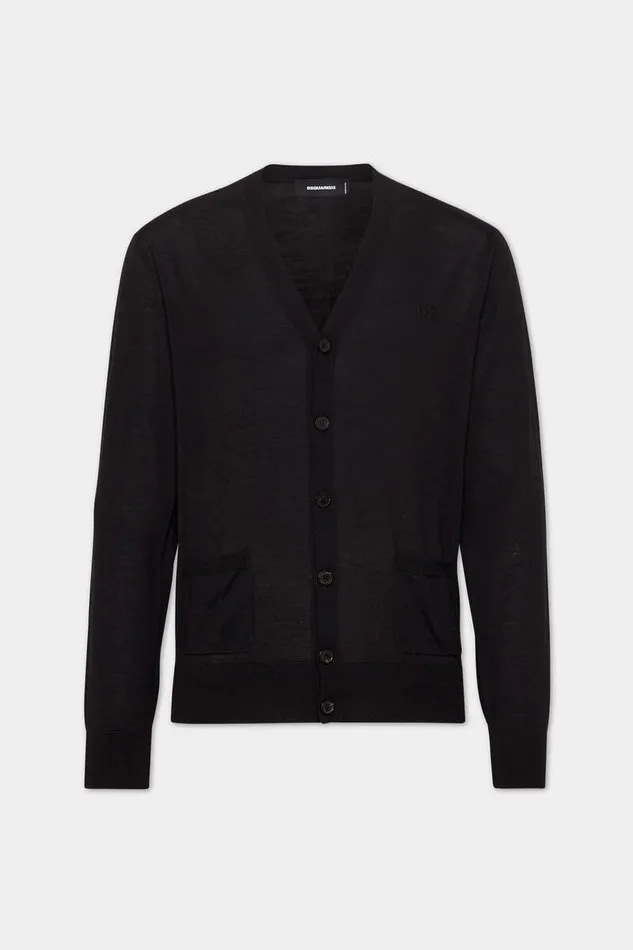Dsquared2 Knitwear D2 Knit Cardigan Black 8211 Men