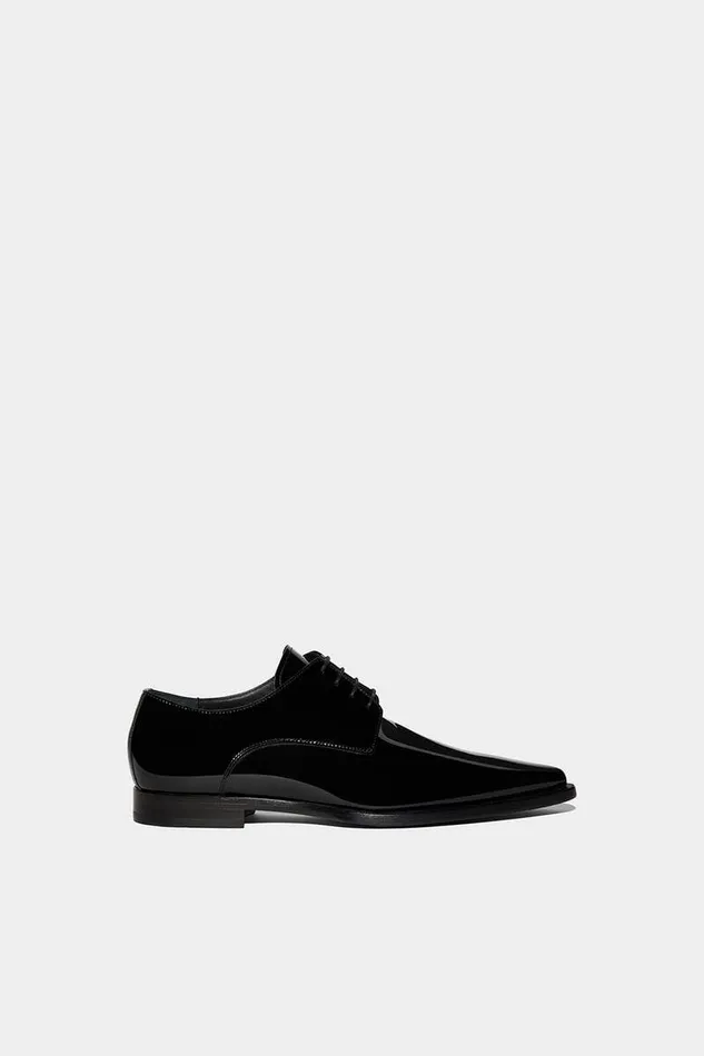 Dsquared2 Laced Shoes New Punk LaceUp Shoes Black 8211 Men
