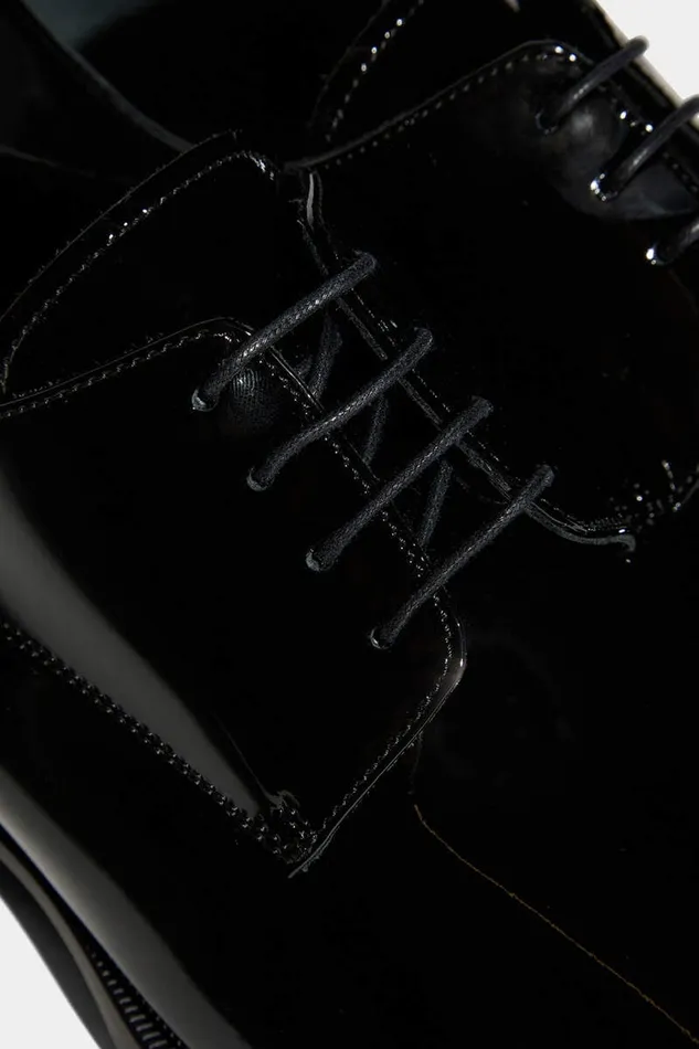 Dsquared2 Laced Shoes New Punk LaceUp Shoes Black 8211 Men